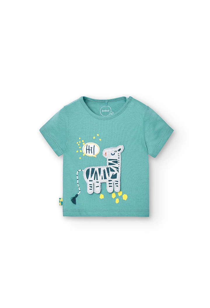 Pack tricoté de bébé garçon en vert