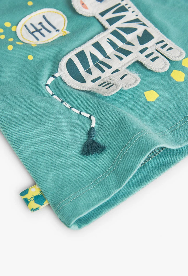 Pack tricoté de bébé garçon en vert