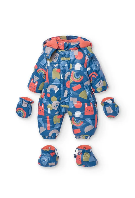 Baby-Overall mit Tiermotiven