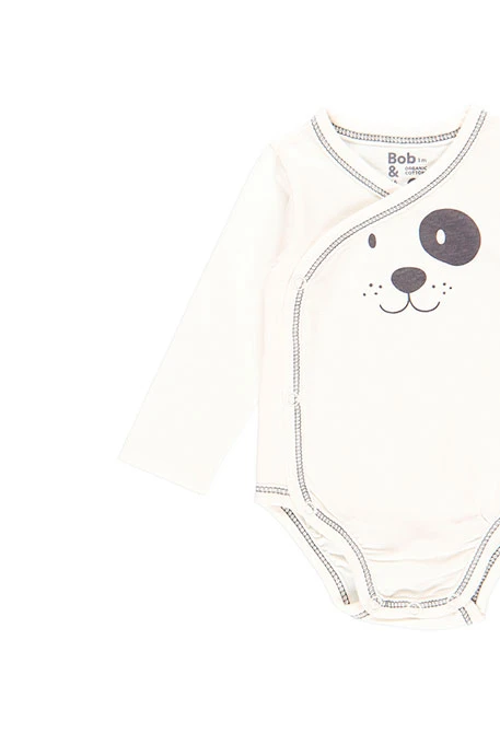 Pack de 2 bodys pour bébé - organique