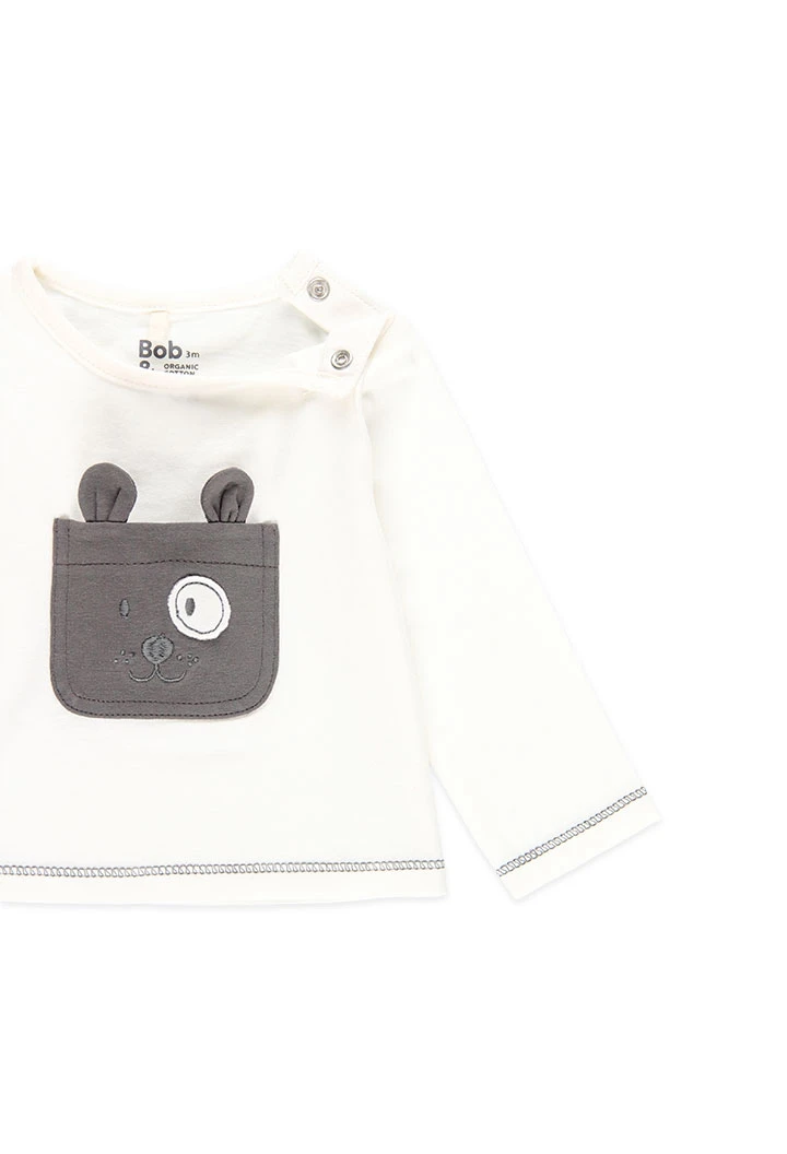 Pack en tricot pour bébé fille - organique