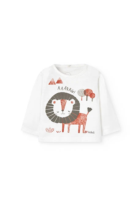 Set di maglieria per neonato in colore bianco