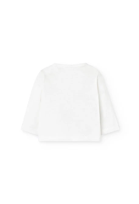 Set di maglieria per neonato in colore bianco