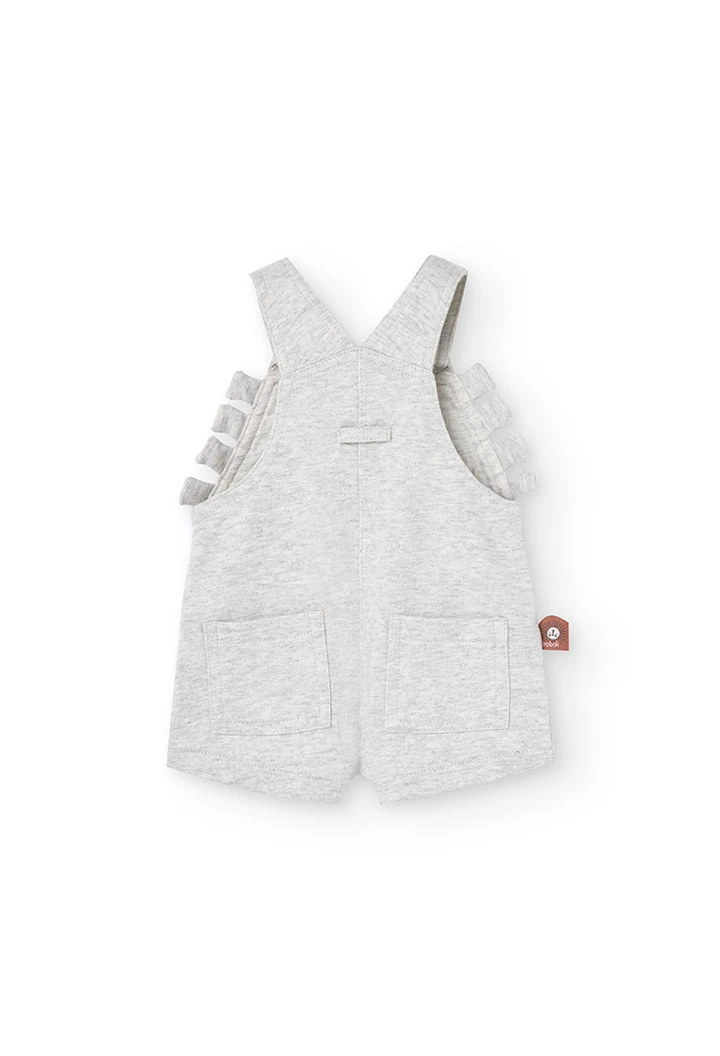 Set di maglietta a maglia per neonato in colore marrone.