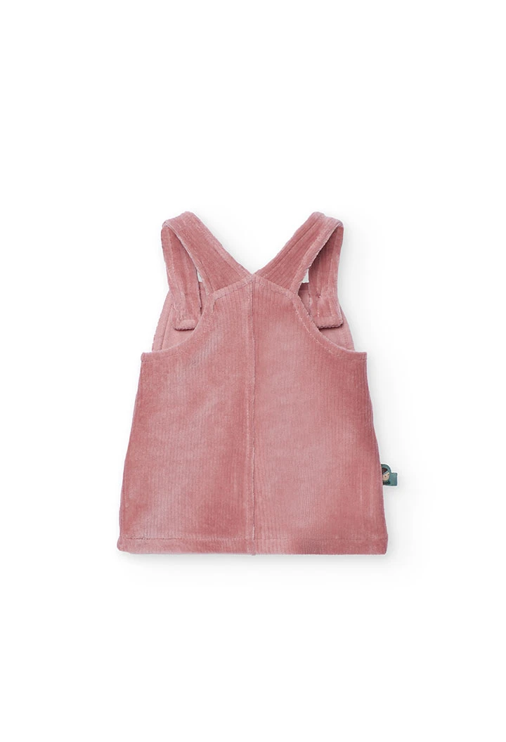 Ensemble bébé rose fleurs