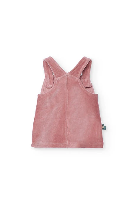 Ensemble bébé rose fleurs