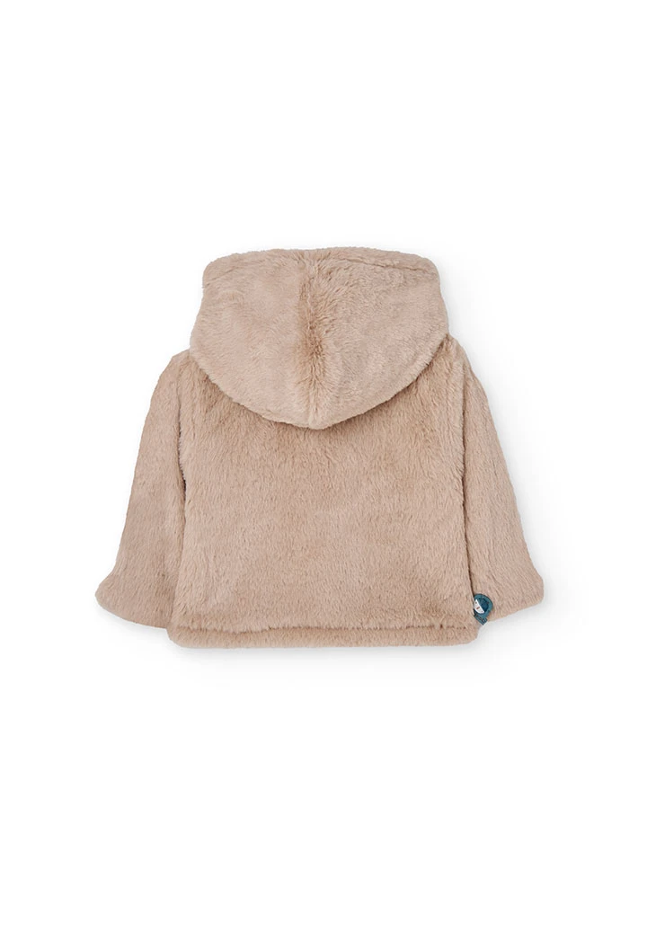 Veste réversible beige pour bébé