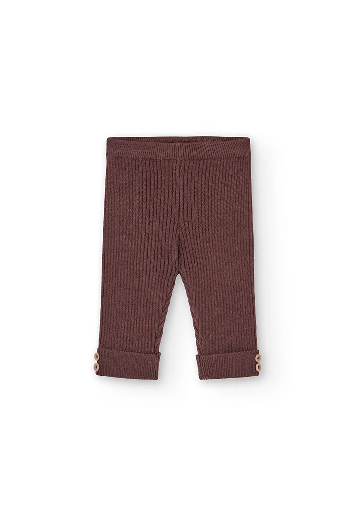 Ensemble bébé imprimé beige