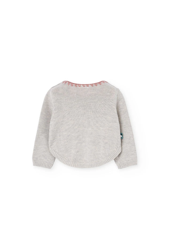 Ensemble bébé imprimé beige