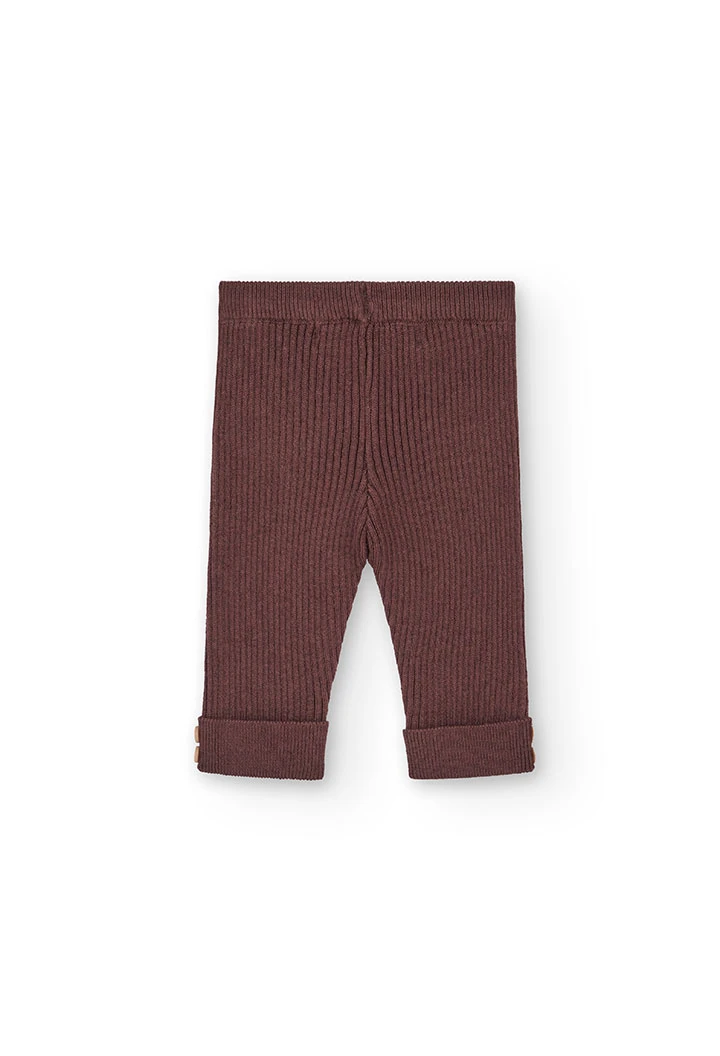 Ensemble bébé imprimé beige