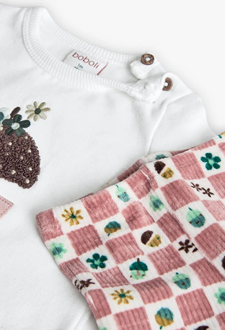 Ensemble bébé blanc