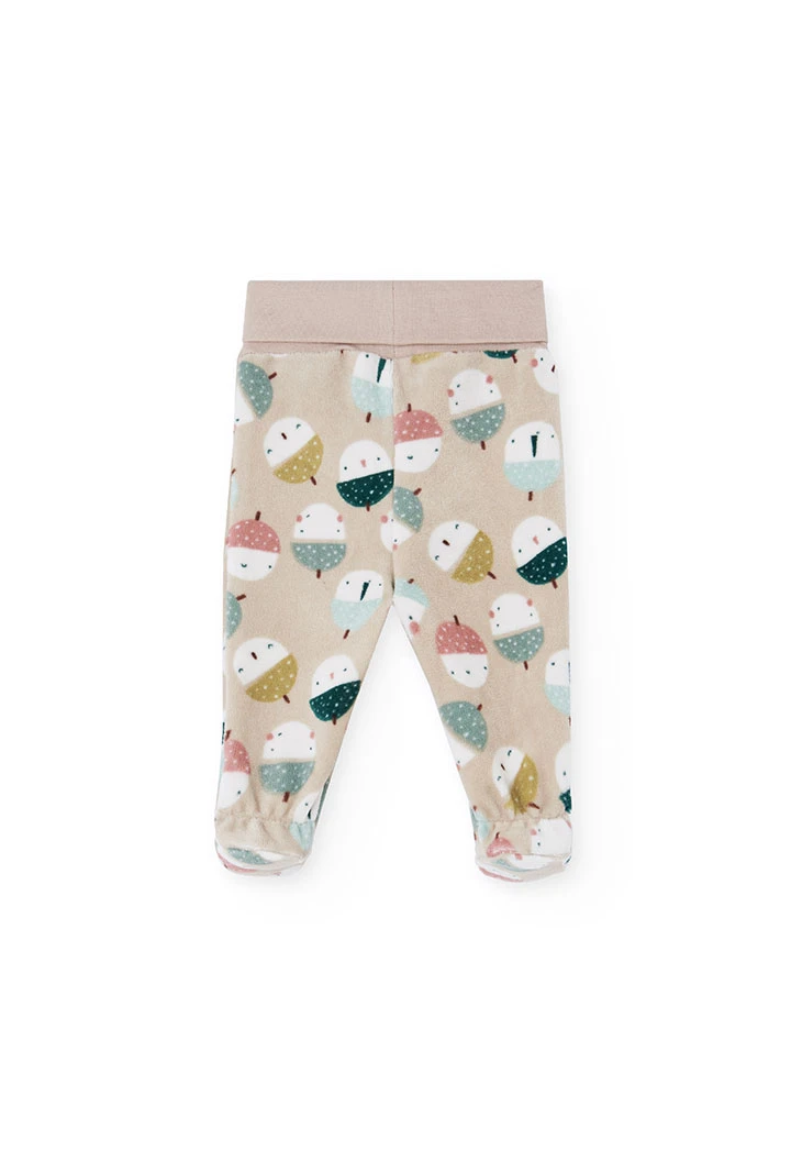 Conjunto de bebé estampado