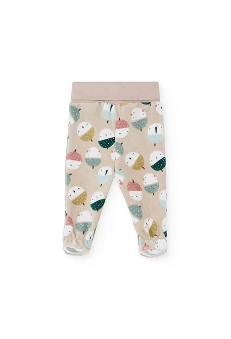 Conjunto de bebé estampado