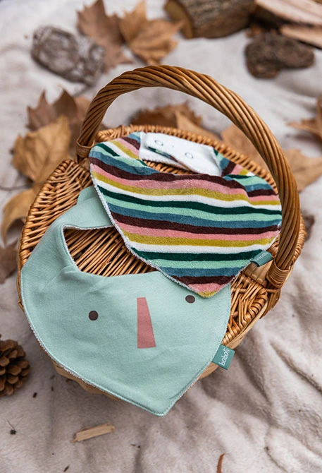 Pack de 2 bavoirs bébé