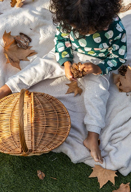 Strickset Baby lächelnde Eicheln