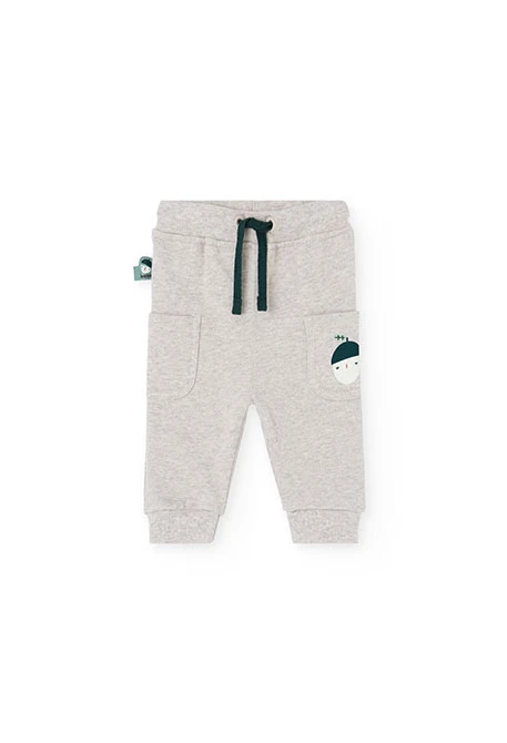 Smiling Acorn Knit Baby Set