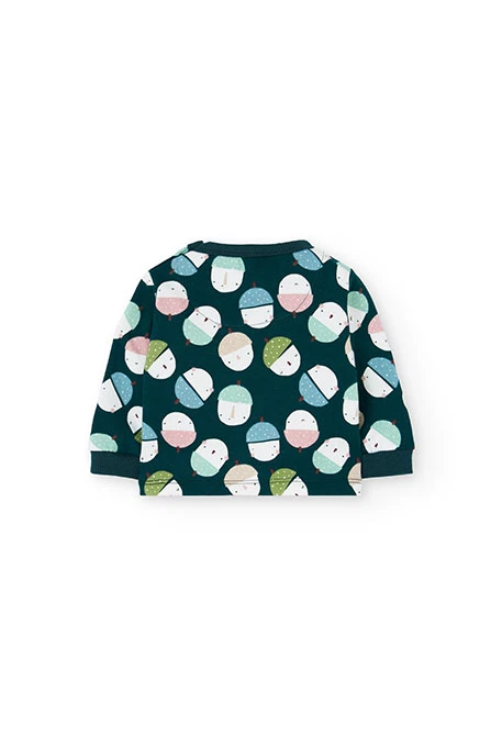 Conjunto de malhas bebé bolotas sorridentes