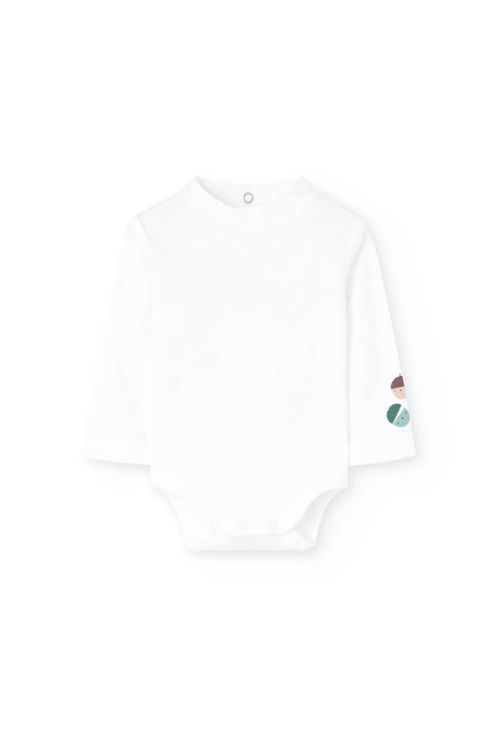 Ensemble en maille bébé vert