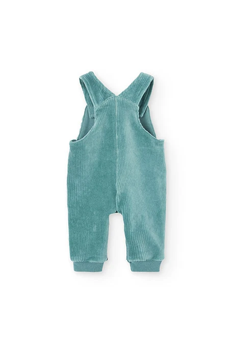 Conjunto de punto bebé verde