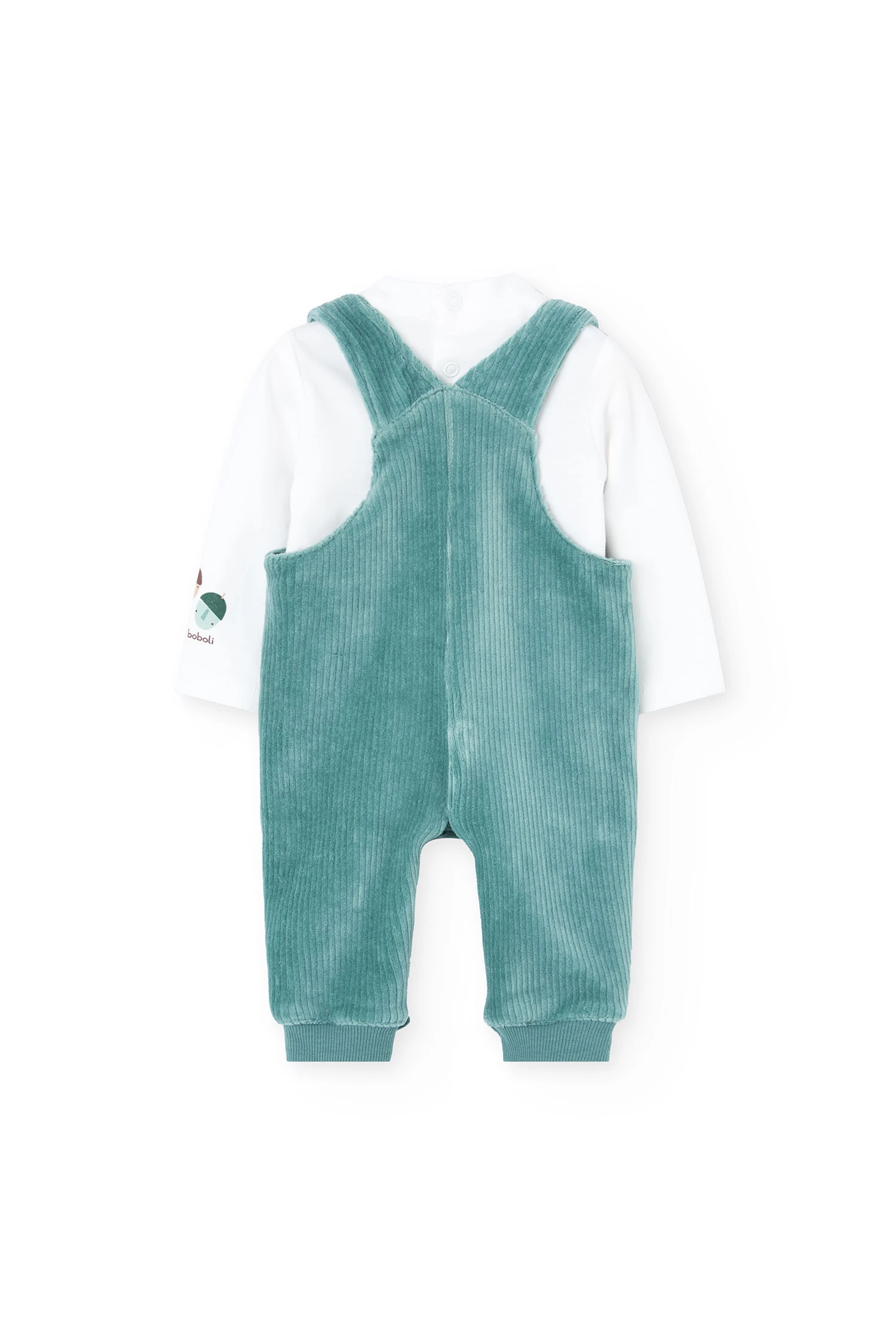 Conjunto de punto bebé verde - Main Image