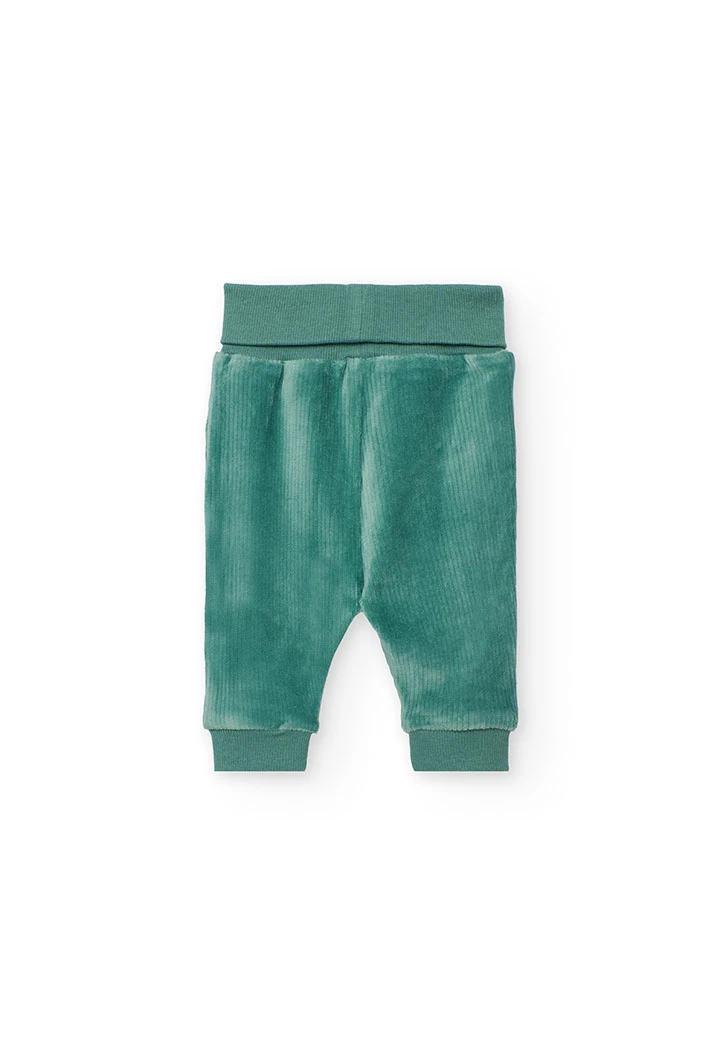 Ensemble en tricot pour bébé beige