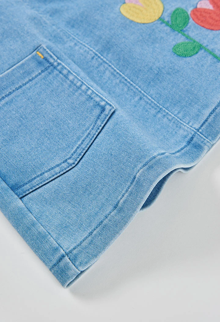Vestido bebé denim
