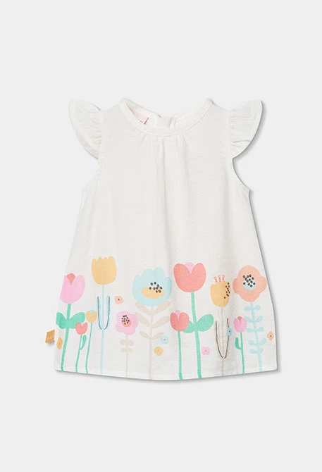 Weißes Babykleid