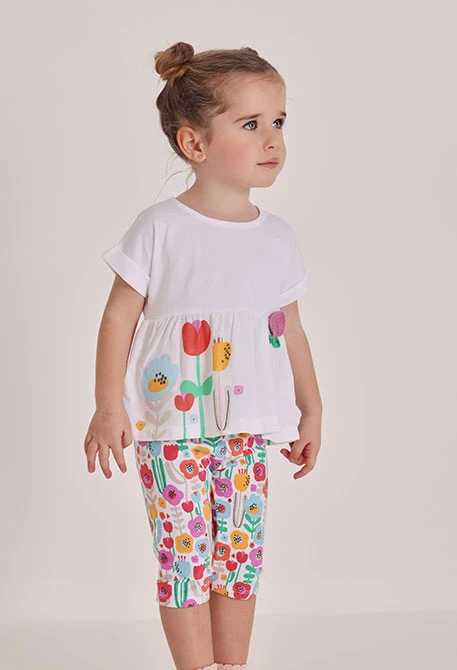 Conjunto bebé algodão branco