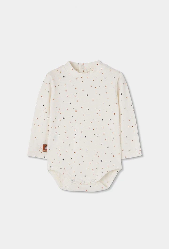 Conjunto punto bebé niña gris vigoré con pingüino