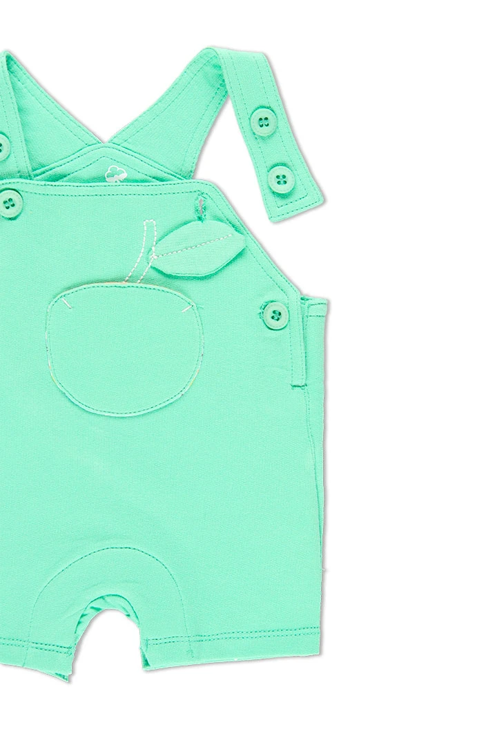 Pack en tricot bi matiere pour bébé garçon
