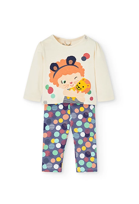 Pack en tricot bi matiere pour bébé -BCI