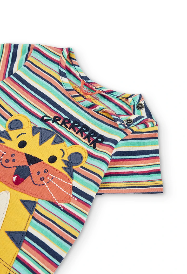 Pack en tricot à rayures pour bébé -BCI