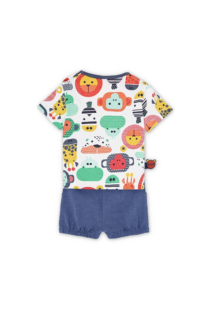 Pack en tricot "animaux" pour bébé