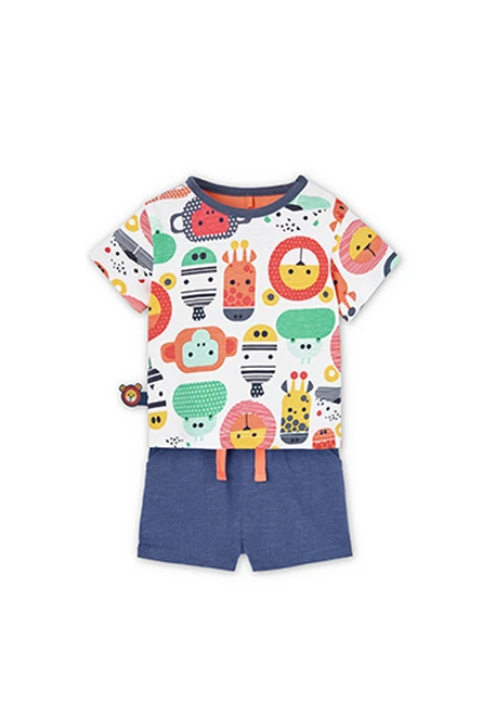 Pack en tricot "animaux" pour bébé