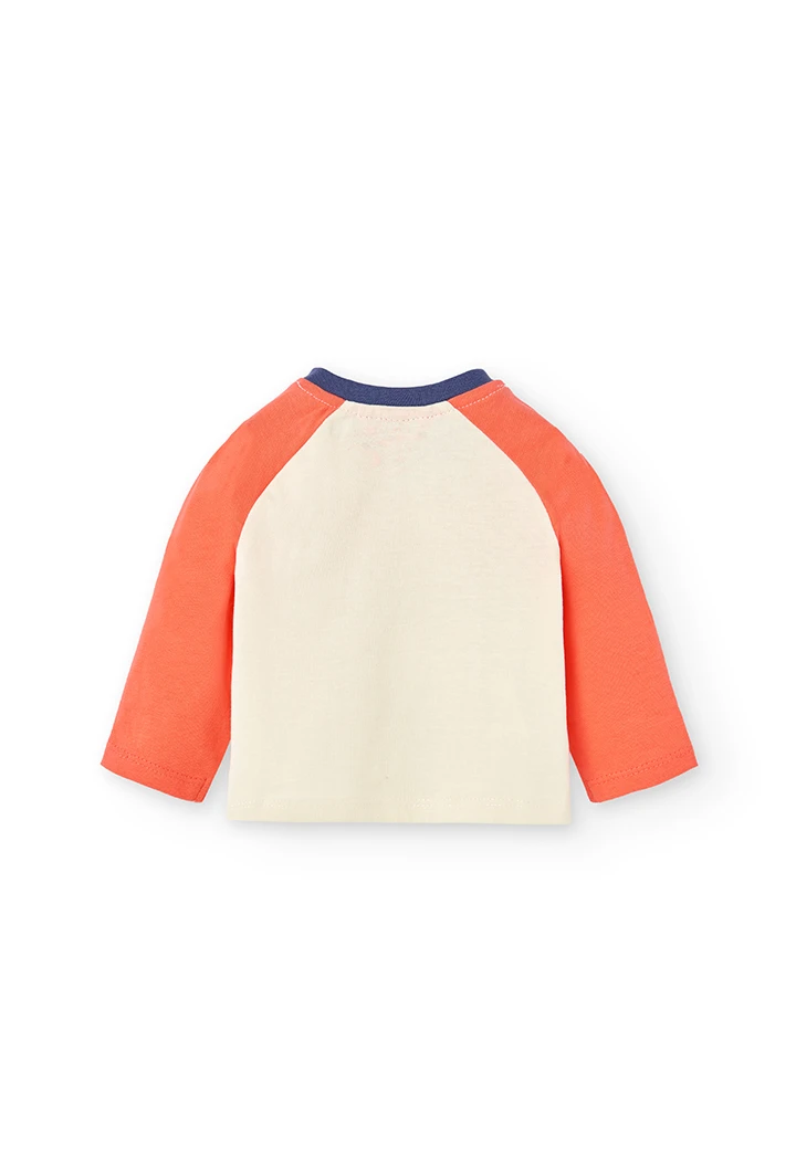 T-Shirt tricot bicolour pour bébé -BCI