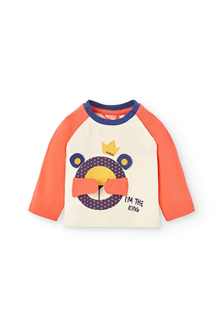 T-Shirt tricot bicolour pour bébé -BCI