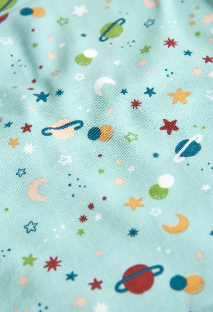 Pack en tricot bi matiere pour bébé fille -BCI