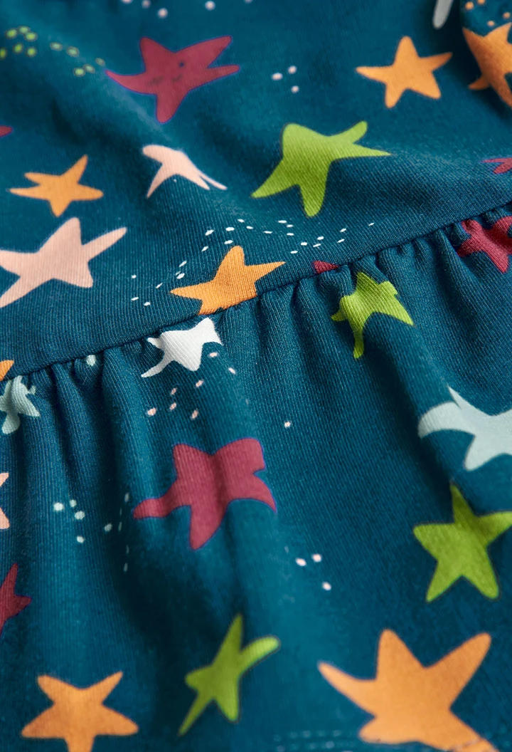 Fleece dress \"stars\" for baby -BCI