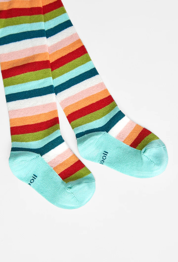 Collants à rayures pour bébé fille -BCI
