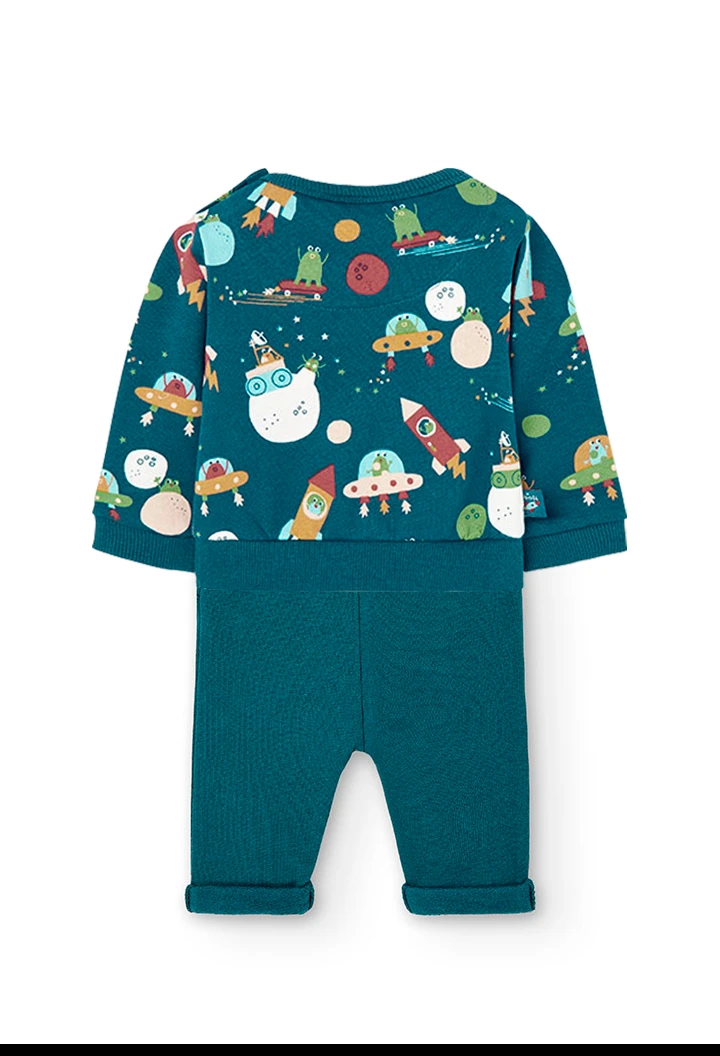 Pack en tricot imprimé pour bébé -BCI