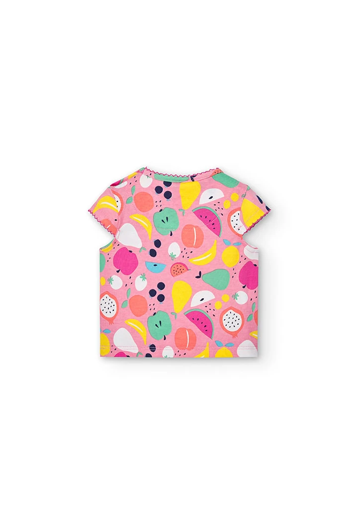 Pack tricoté pour bébé fille en bleu