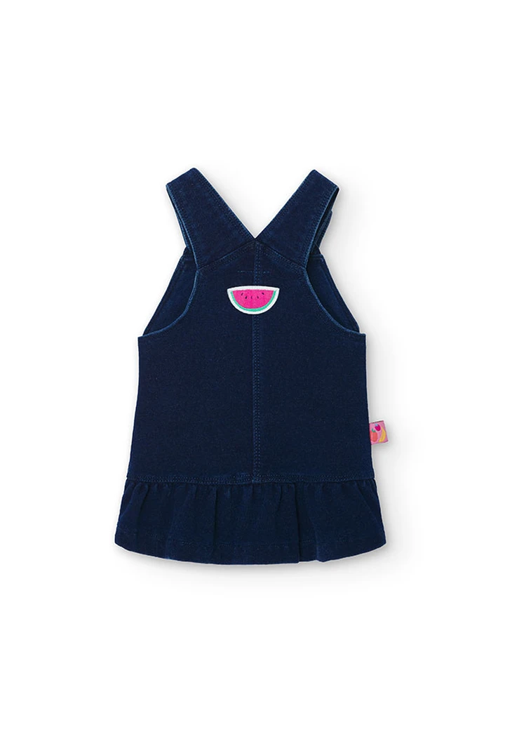 Pack tricoté pour bébé fille en bleu