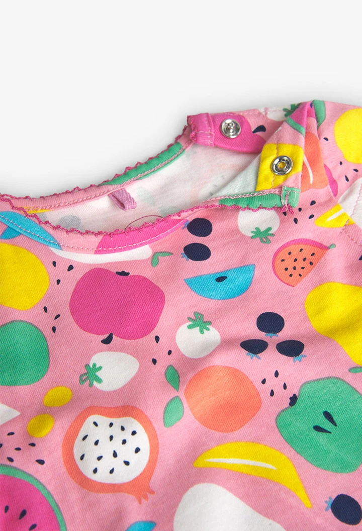 Pack tricoté pour bébé fille en bleu