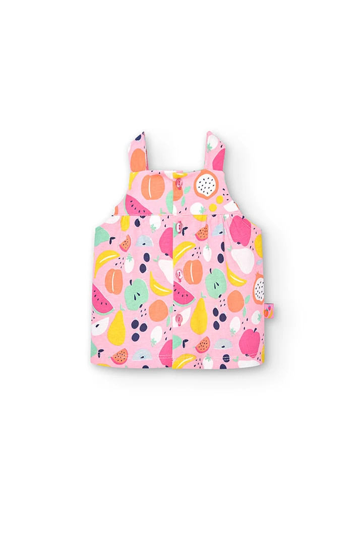 Pack bébé tricoté imprimé fruits