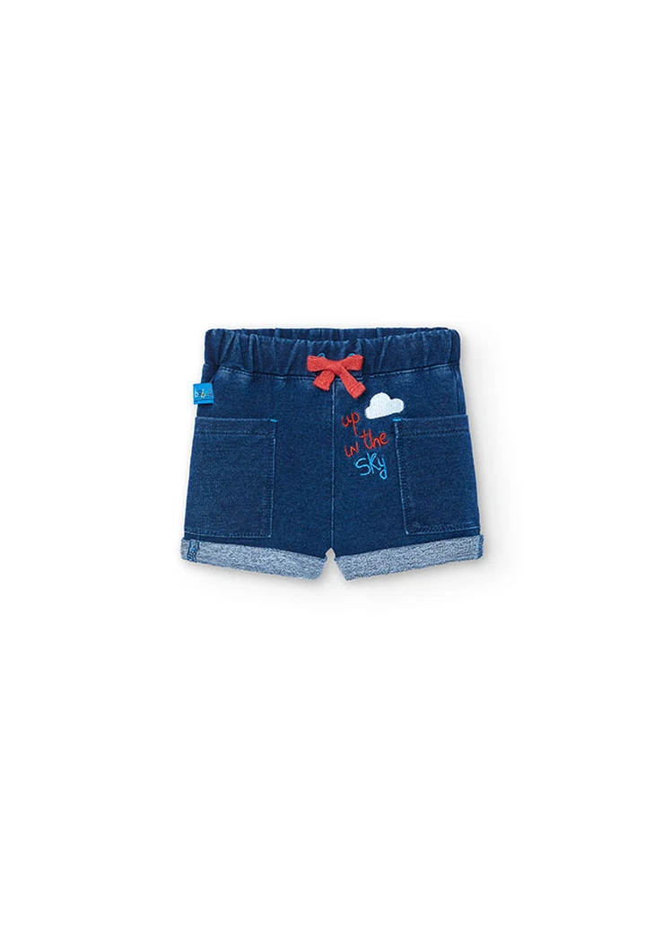 Pack bébé rouge en maille combinée