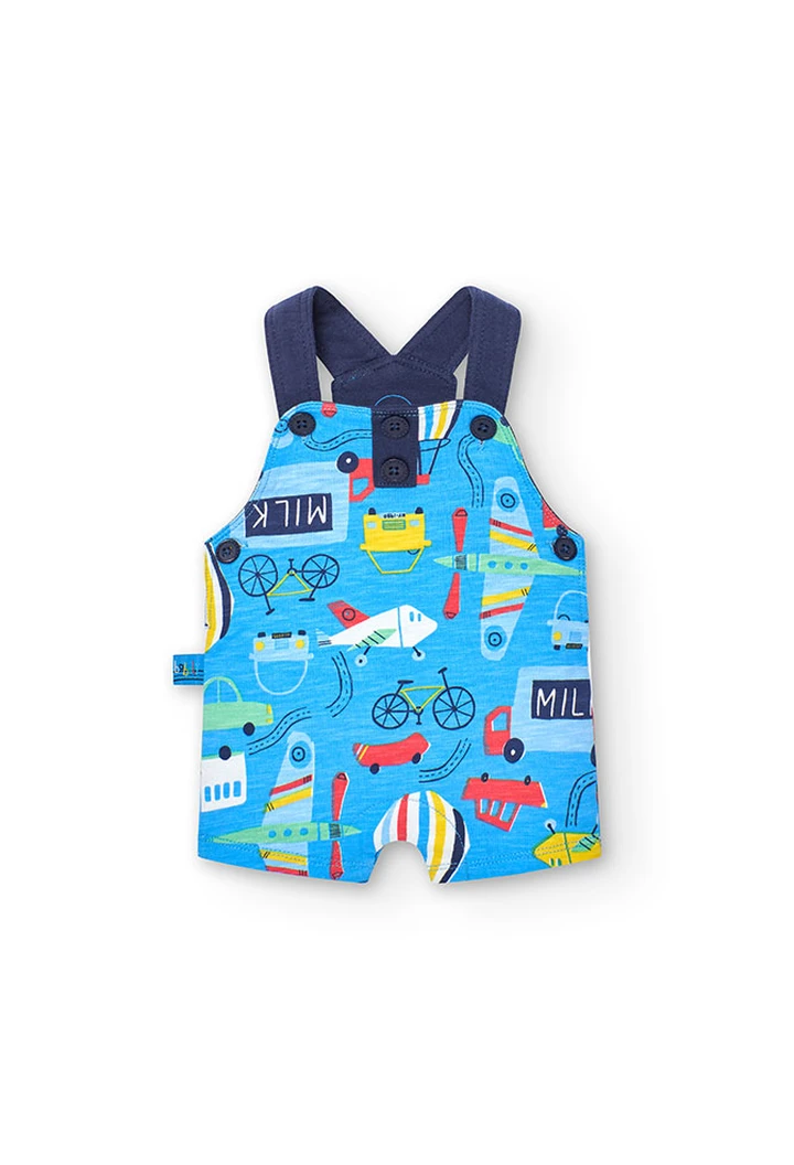 Pack tricoté bébé blanc imprimé
