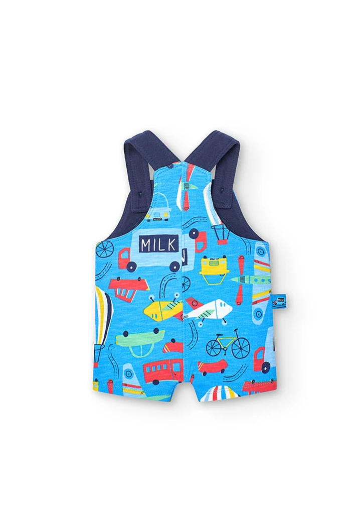 Pack tricoté bébé blanc imprimé