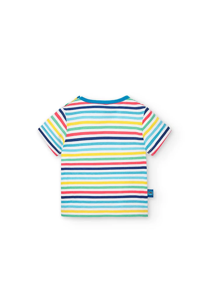 Pack tricoté de bébé garçon en bleu