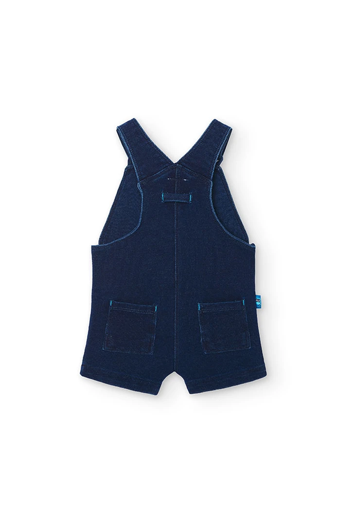 Pack tricoté de bébé garçon en bleu