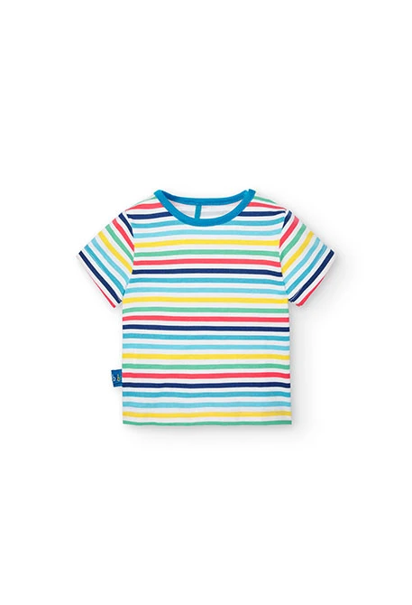Pack tricoté de bébé garçon en bleu